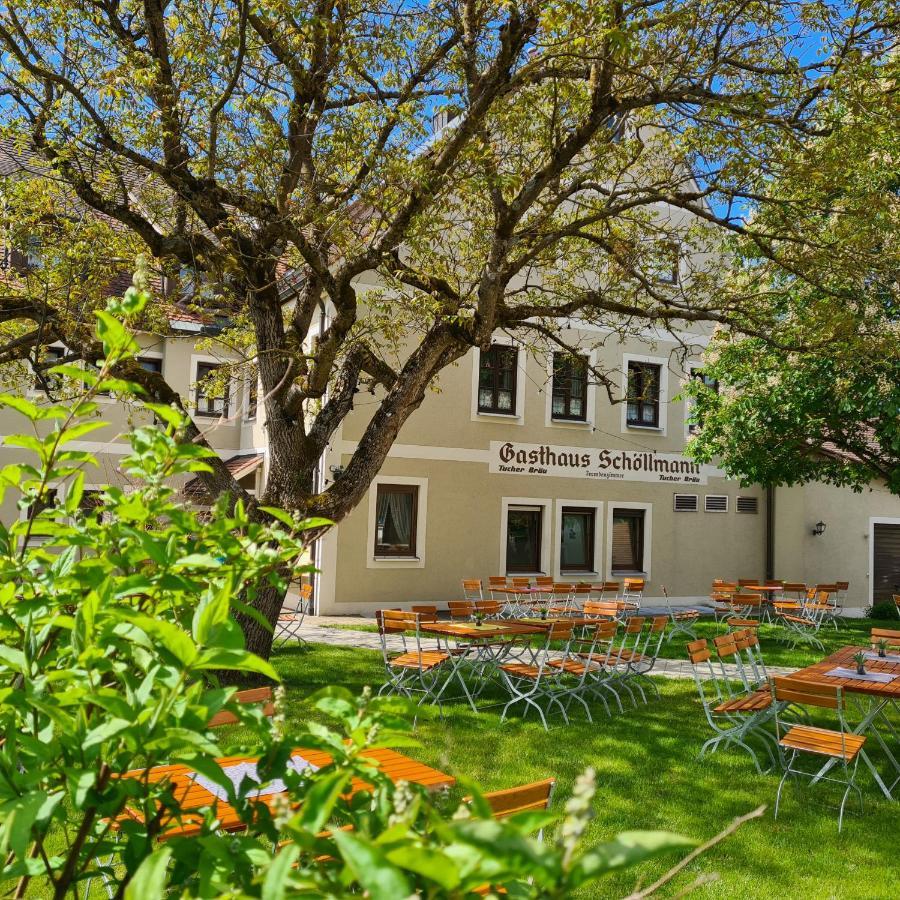 Gasthaus Schoellmann Feuchtwangen Exterior foto