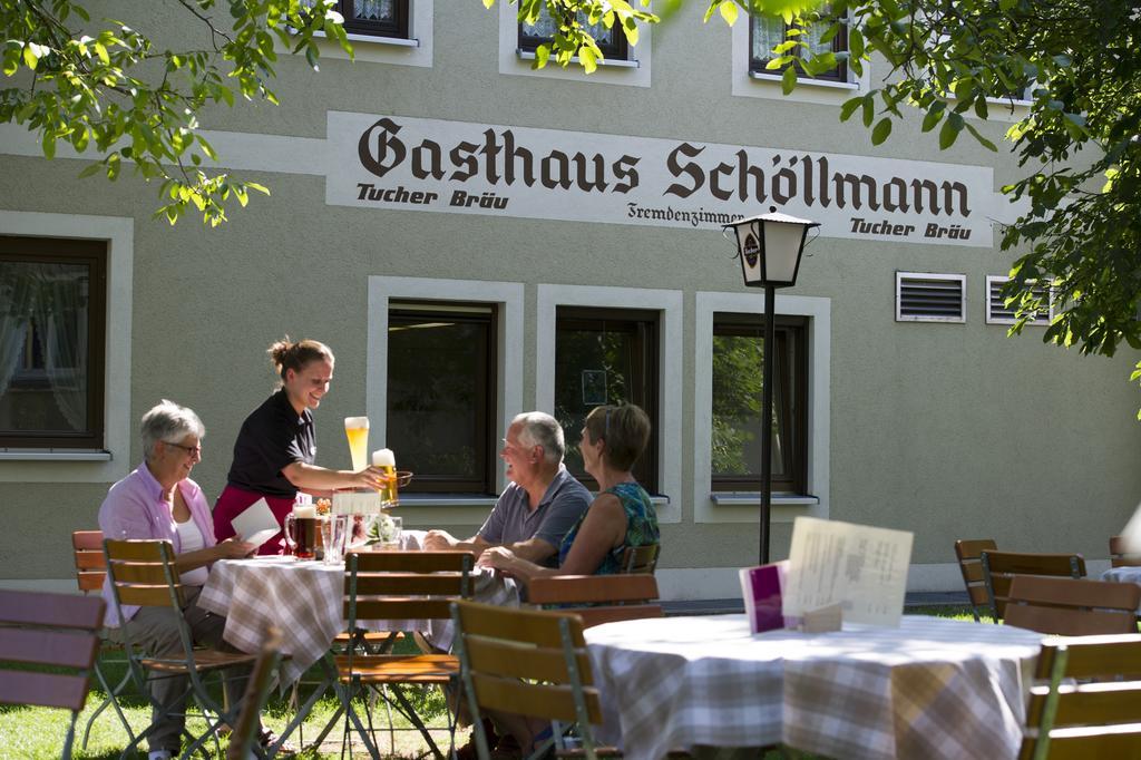 Gasthaus Schollmann Hotel Feuchtwangen Exterior foto